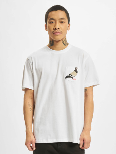 Staple / t-shirt Pigeon Pocket in wit