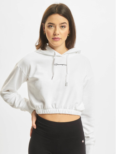 Champion / Hoody Crop in wit