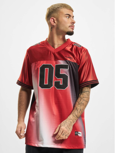 Fubu / t-shirt Corporate Football Jersey in rood
