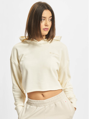 Champion / Hoody Crop Top in wit