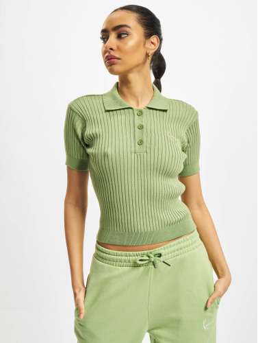 Karl Kani / poloshirt Chest Signature Knit Polo in groen
