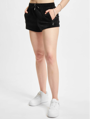 Juicy Couture / shorts Velour Track in zwart