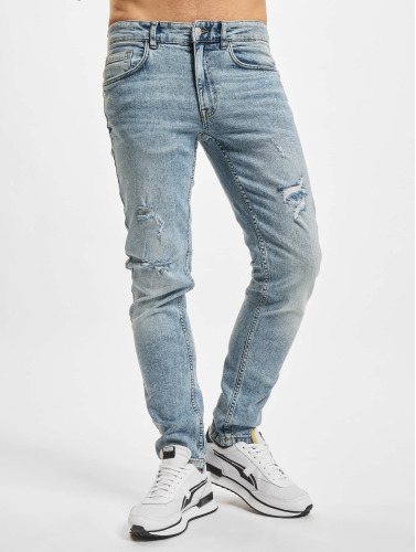 Redefined Rebel / Slim Fit Jeans RRstockholm Destroy in blauw