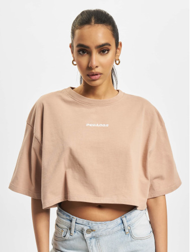 PEGADOR / t-shirt Pegador Layla Oversized Cropped T-Shirt in rose