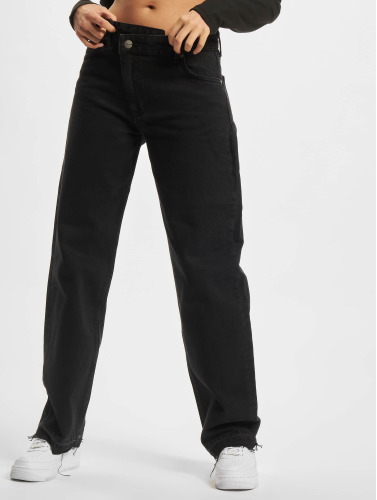 PEGADOR / Loose fit jeans Shaw Asymmetrical Loose in zwart