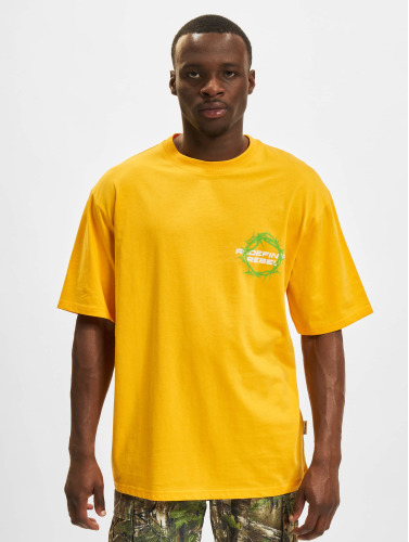 Redefined Rebel / t-shirt RRtheo in geel