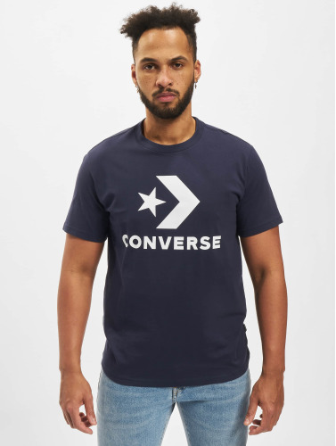 Converse / t-shirt Star Chevron in blauw