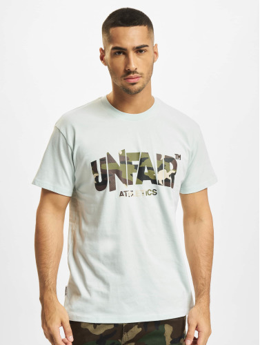 UNFAIR ATHLETICS / t-shirt Classic Label Camo in blauw