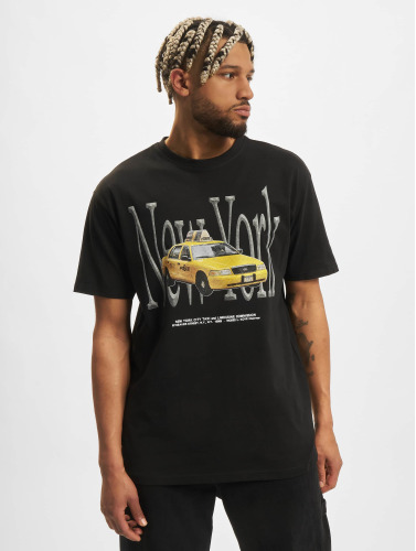 Mister Tee Upscale / t-shirt NY Taxi Oversize in zwart