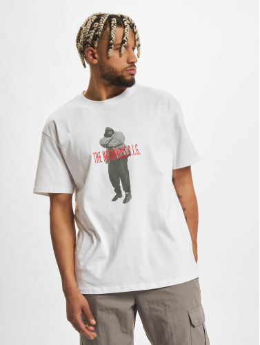 Mister Tee Upscale / t-shirt Biggie Smalls Concrete Oversize in wit