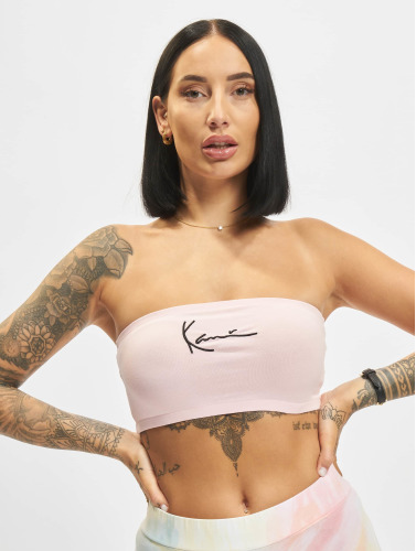 Karl Kani / top Small Signature Bandeau in rose