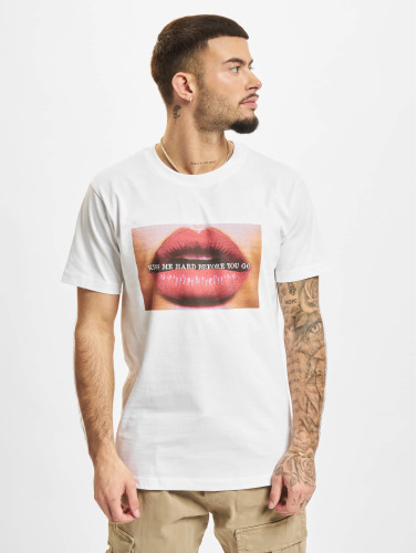 Mister Tee / t-shirt Kiss in wit