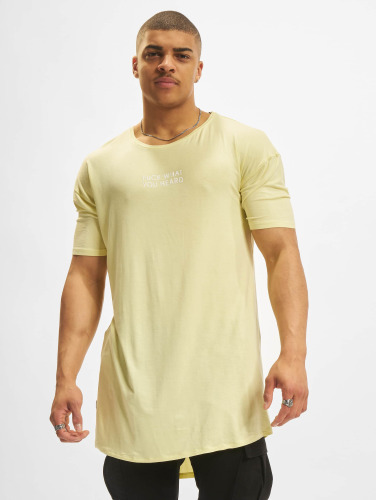 Cayler & Sons / t-shirt Csbl You Hear Drop Shoulder Scallop in geel