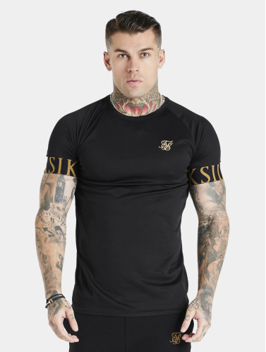 Sik Silk / t-shirt Short Sleeve Dynamic Tech in zwart