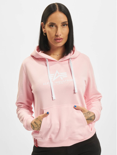 Alpha Industries / Hoody New Basic in pink
