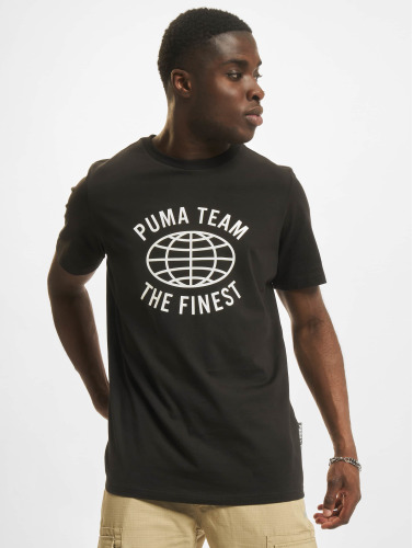 Puma / t-shirt Team Graphic II in zwart