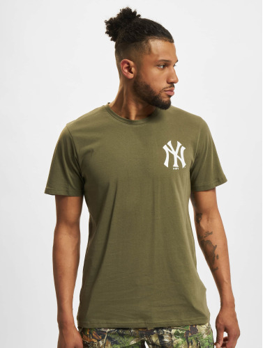 New Era / t-shirt MLB New York Yankees Stadium Food Graphic in olijfgroen