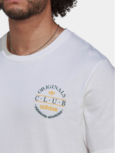 adidas Originals / t-shirt Club Logo in wit
