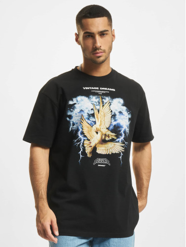 MJ Gonzales / t-shirt Heavy Oversized 2.0 ''Vintage Dreams V.1'' in zwart