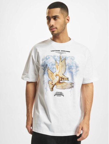MJ Gonzales / t-shirt Heavy Oversized 2.0 ''Vintage Dreams V.1'' in wit
