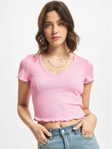 Only / top Kika V-Neck in pink