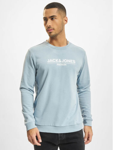 Jack & Jones / trui Branding Crew Neck in blauw
