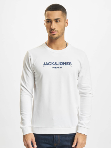 Jack & Jones / trui Branding Crew Neck in wit