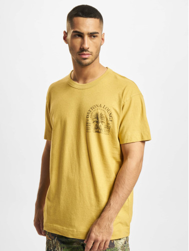 Jack & Jones / t-shirt Palms Crew Neck in geel