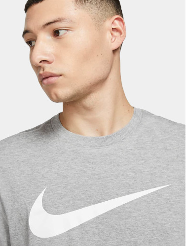 Nike / t-shirt Icon Swoosh in grijs