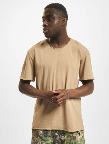 Jack & Jones / t-shirt Rhett V Neck in beige