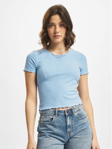 Only / t-shirt Emma Short in blauw