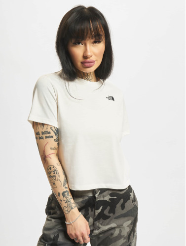 The North Face / t-shirt Gardenia Crop in wit