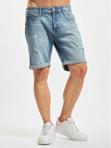 Jack & Jones Broek Jjirick Jjioriginal Shorts Am 371 50sps 12201625 Blue Denim Mannen Maat - M