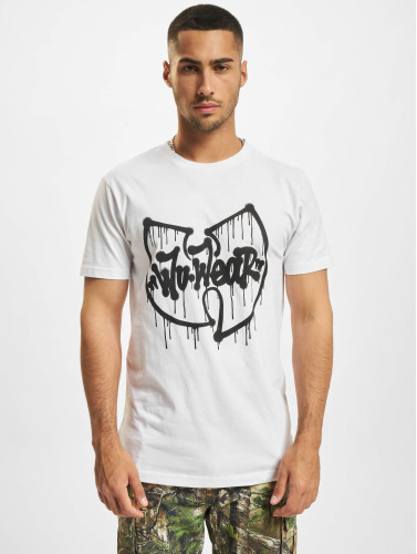 Wu-Tang / t-shirt Dripping Logo in wit