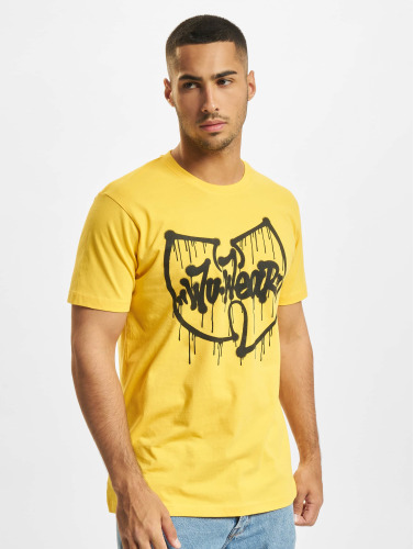 Wu-Tang / t-shirt Dripping Logo in geel