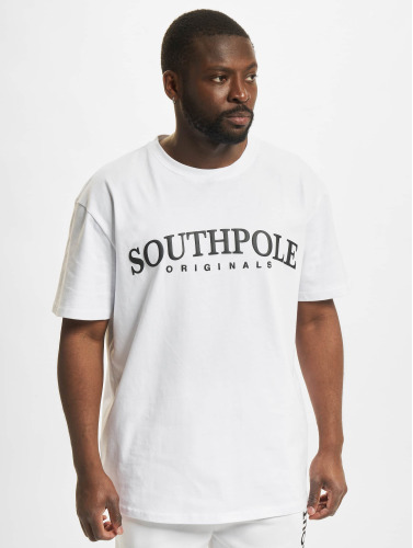 Southpole / t-shirt Puffer in wit