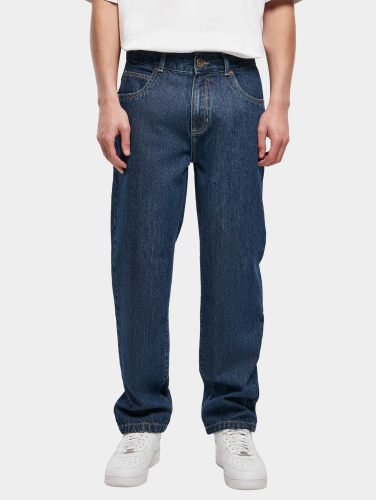 Southpole / Slim Fit Jeans Spray Logo Denim in blauw