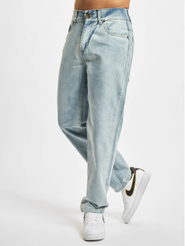 Southpole / Slim Fit Jeans Spray Logo Denim Slim Fit in blauw
