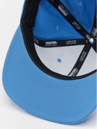 Starter / snapback cap Logo in blauw