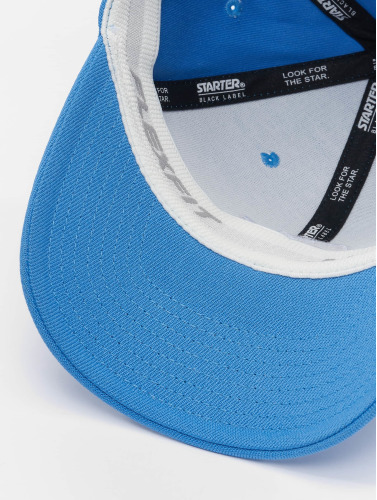 Starter / Flexfitted Cap Logo in blauw