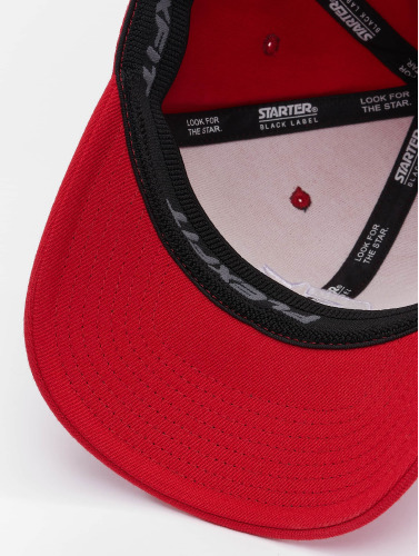 Starter / Flexfitted Cap Logo in rood