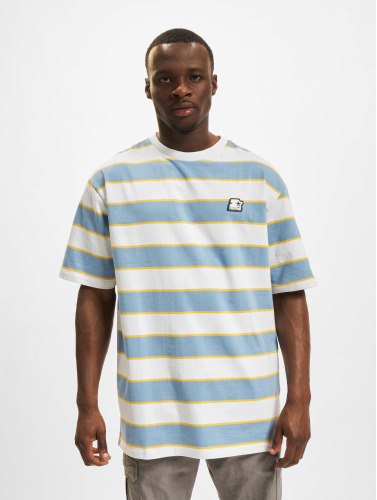 Starter Heren Tshirt -L- Block Stripes Multicolours