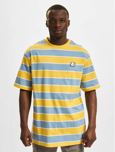 Starter / t-shirt Block Stripes in geel