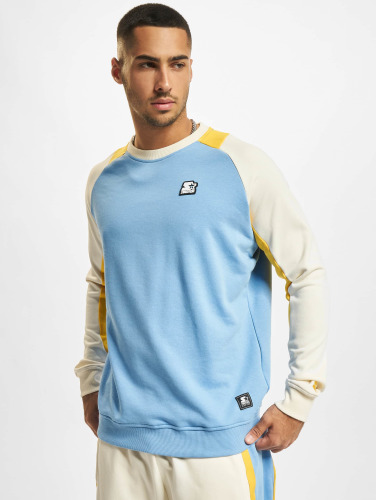 Starter Black Label Crewneck sweater/trui -XL- Laser hrznblu/clfrnyllw/plwht Multicolours