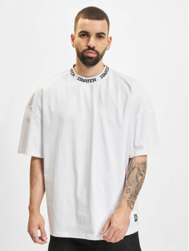 Starter / t-shirt Jaquard Rib in wit