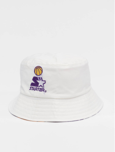 Starter Black Label Bucket hat / Vissershoed Reversible Airball Wit