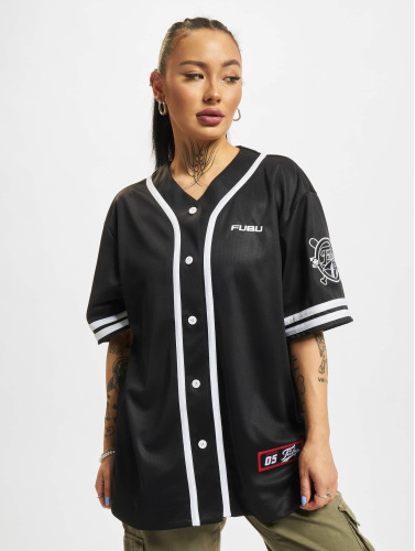 Fubu / overhemd Corporate Baseball Jersey in zwart