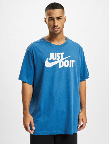 Nike / t-shirt Just Do It Swoosh in blauw