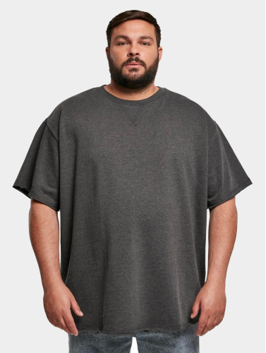 Urban Classics / t-shirt Herringbone Terry in grijs
