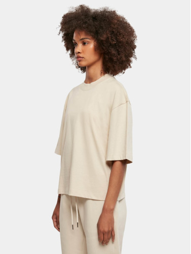 Urban Classics Dames Tshirt -XS- Organic Oversized Groen